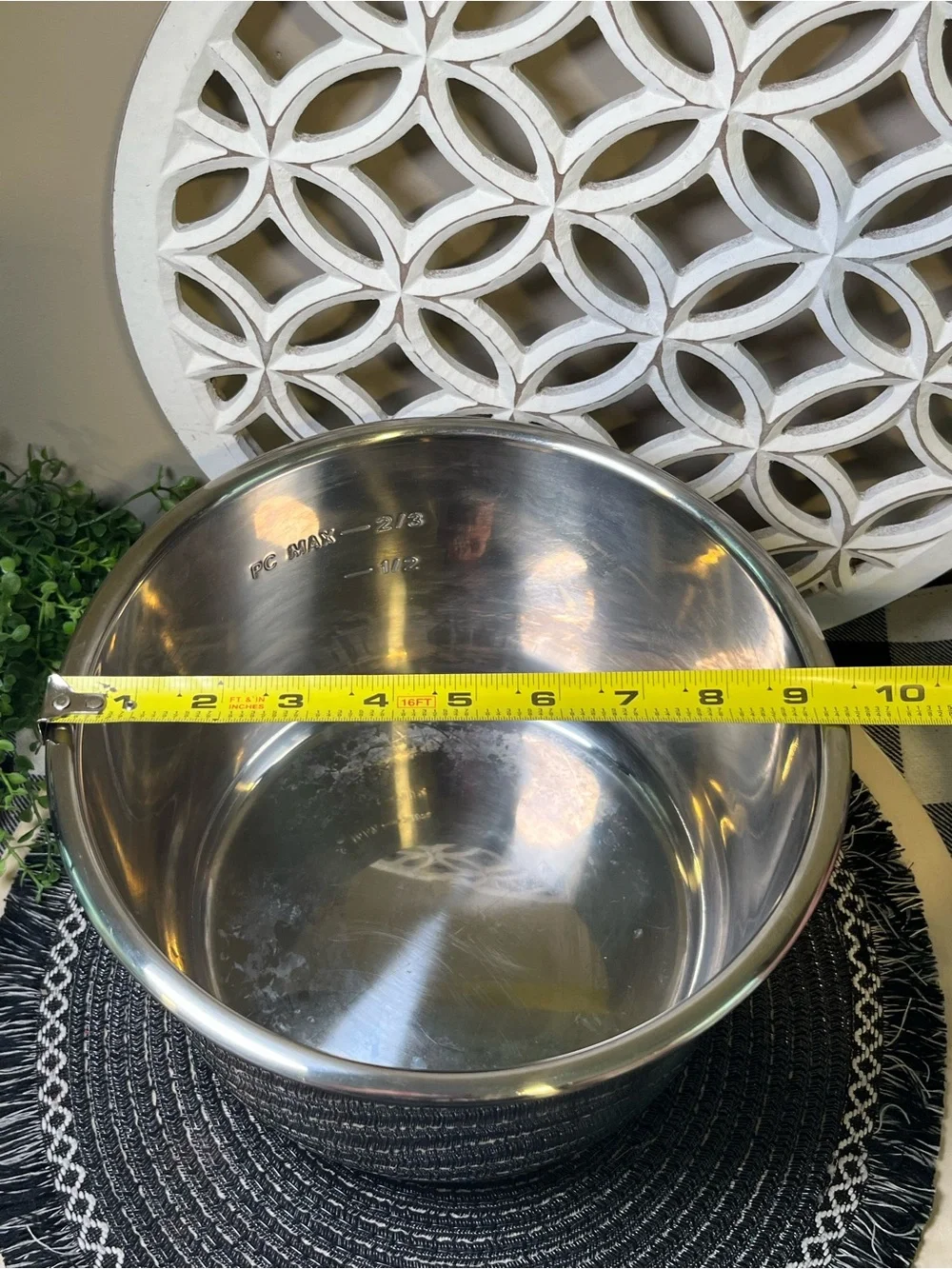 Pampered Chef Replacement Inner Pot For Quick Cooker